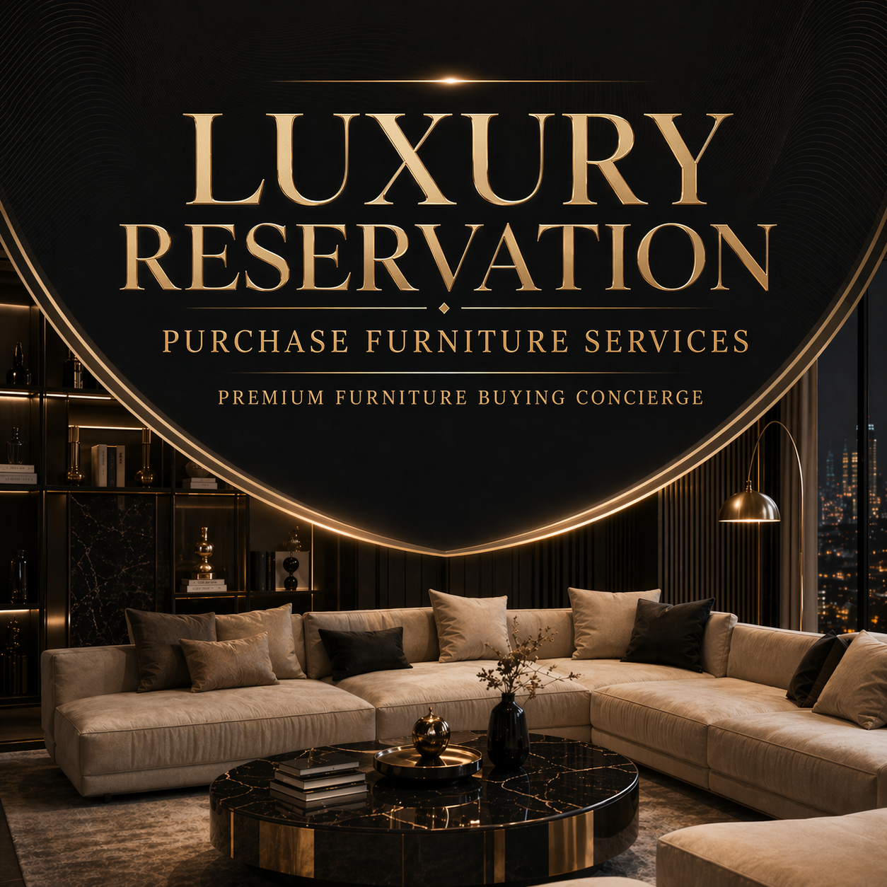 VIP furniture viewing service